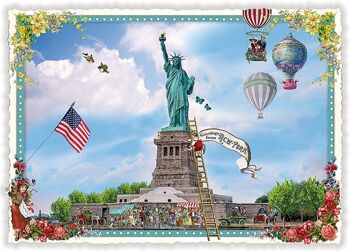 Édition USA - New York, Statue de la Liberté 2 (SKU : PK1001)