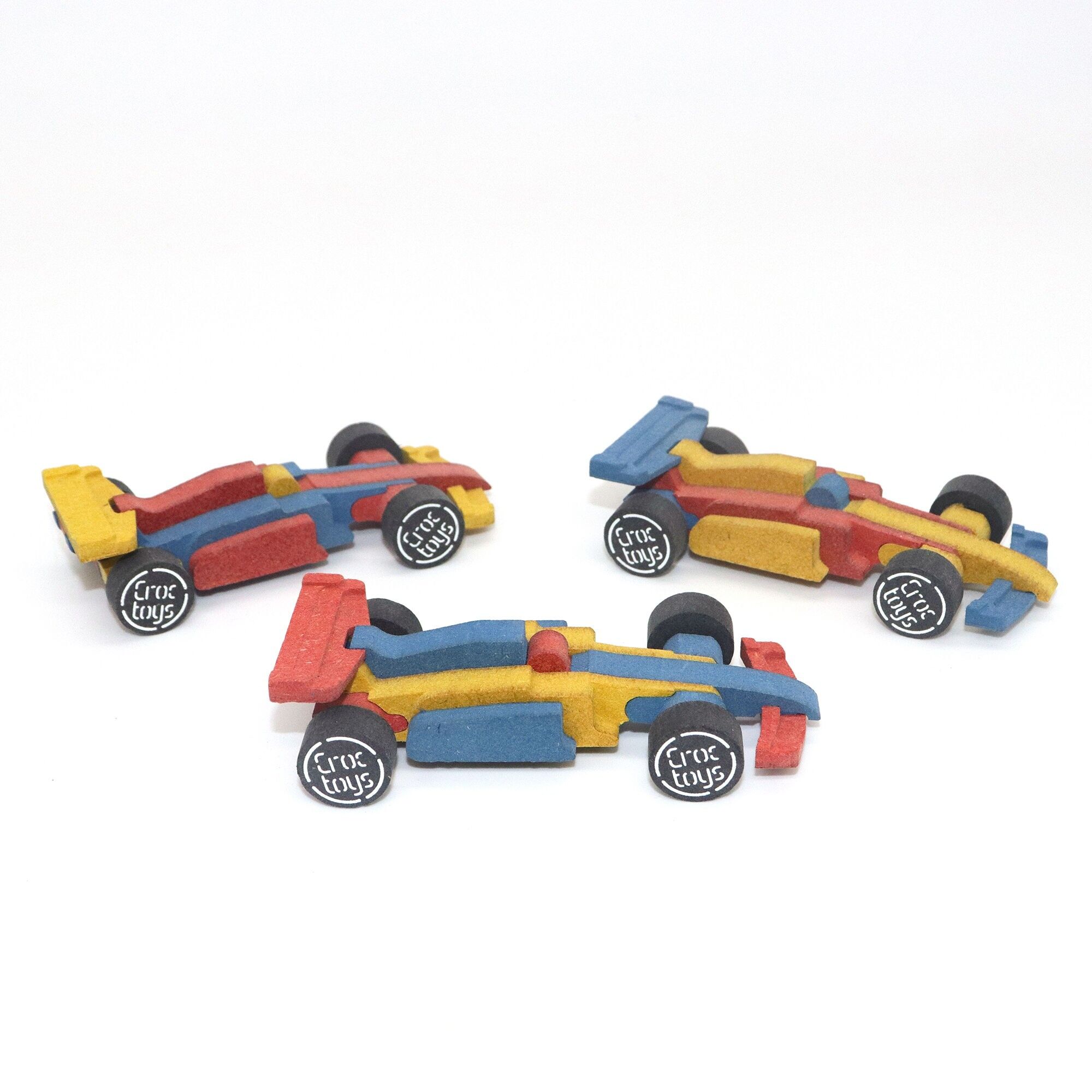 DIY Kit de construction de véhicule en bois : 3 Formules CROCTOYS