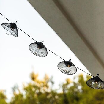Guirlande lumineuse solaire LED CAPELU 3.80m 3