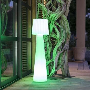 Lampadaire sans fil LED multicolore LADY H110cm 1