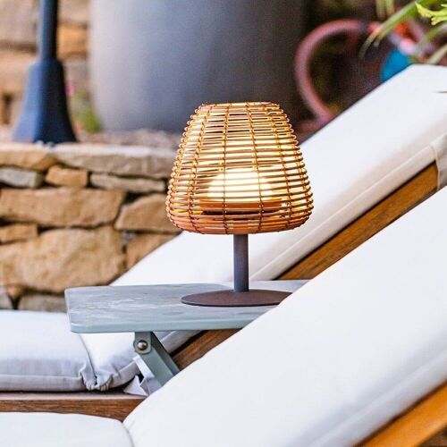 Lampe de table sans fil LED STANDY MINI BOHEME H25cm
