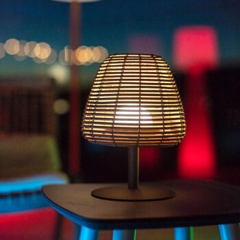 Lampe de table sans fil LED STANDY MINI BOHEME H25cm 3