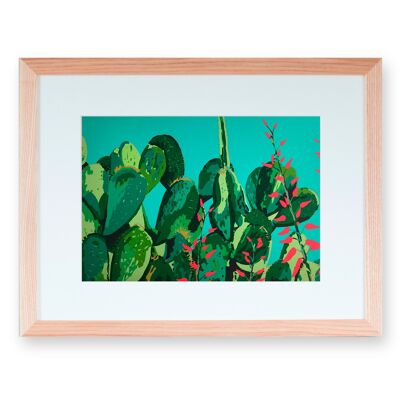 Kunstdruck „Cactus Garden Series No.2“ A4