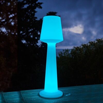 Lámpara de pie inalámbrica LED multicolor AUSTRAL H110cm