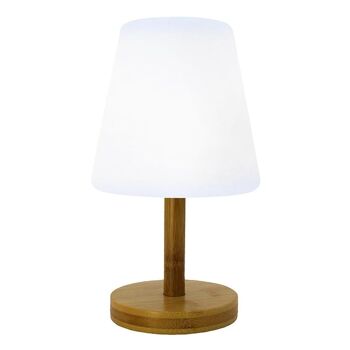 Lampe de table sans fil STANDY MINI WOOD H25cm 2