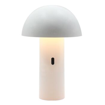 Lampe de table sans fil LED TOD WHITE H28cm 2
