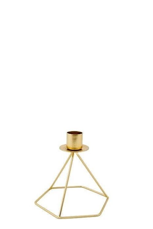 Candle Holder Thomas antique gold - L
