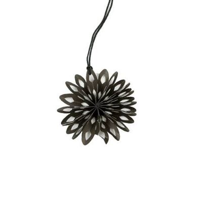 Ornament Florine black S