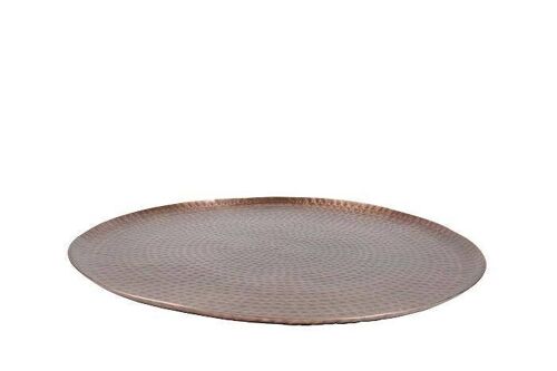 Round Serving Tray antique 63 cm