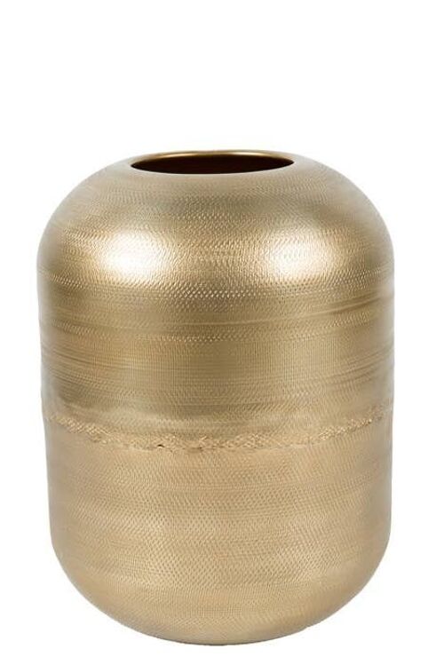 Vase Lazise gold
