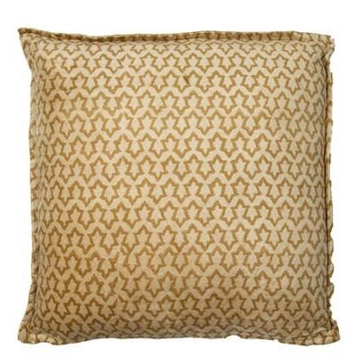 Coussin Velours Elena gingembre