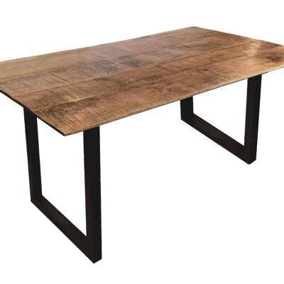 Dining table kitchen table dining room table Liverpool 200x100 cm solid mango wood