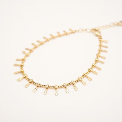 Cléo bracelet: thin gold chain, light and resistant