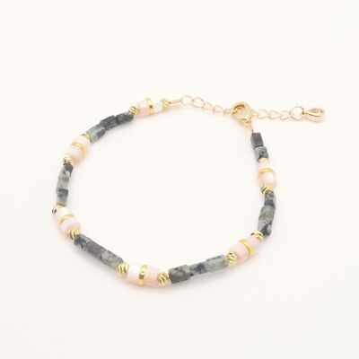 Tamara bracelet: Heishi pearls with a bohemian and chic style