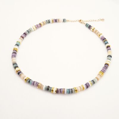 Gisèle necklace, one of the Cloralys best sellers, ideal for all seasons
