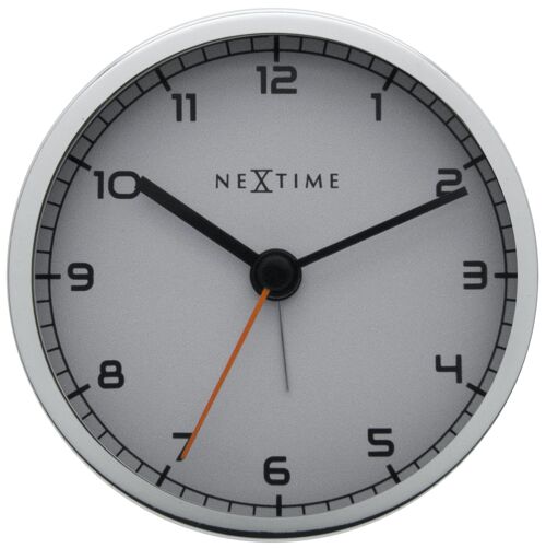 Alarm clock - 9 x 9 x 7.5 cm - Metal - 'Company Alarm'