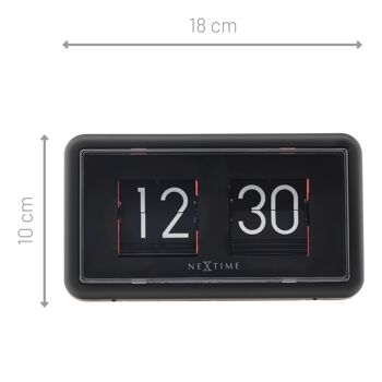 Flip Clock - Horloge de Table ou Murale - 18x10x7cm 3