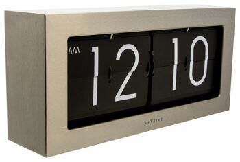 Horloge Flip - Table,- Horloge Murale -Métal - 36x16x8.5cm -Big Flip 5