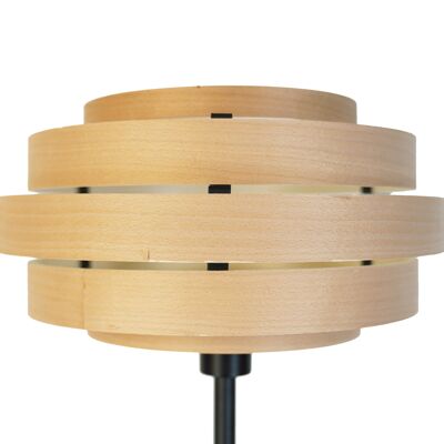 Lampenschirm Größe L Holz (5 Ringe)