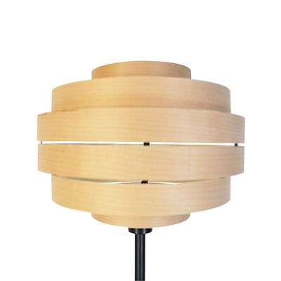 Lampenschirm Größe L Holz (6 Ringe)