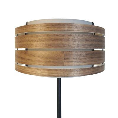 Lamp Shade size: L wood + Fabric