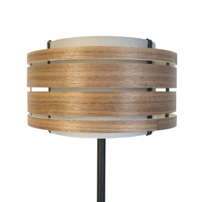 Lamp Shade size: M wood + Fabric