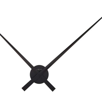 Grande orologio da parete - 85 cm - Alluminio - 'Lancette'