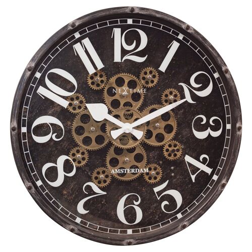 Moving Gear Clock - 50cm - "Henry"