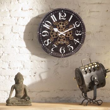 Horloge à Rouage Mobile - 50cm - "Henry" 3