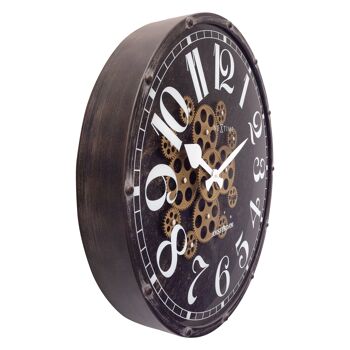 Horloge à Rouage Mobile - 50cm - "Henry" 5