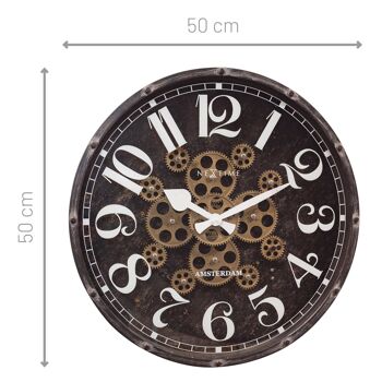 Horloge à Rouage Mobile - 50cm - "Henry" 6