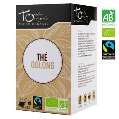 TOUCH ORGANIC - THÉ OOLONG - 24 sachets