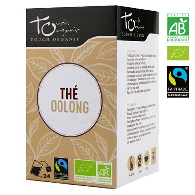 TOUCH ORGANIC - OOLONG TEA - 24 bags