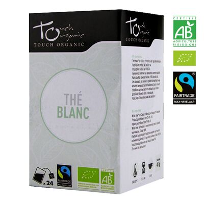 TOUCH ORGANIC - WHITE TEA - 24 bags