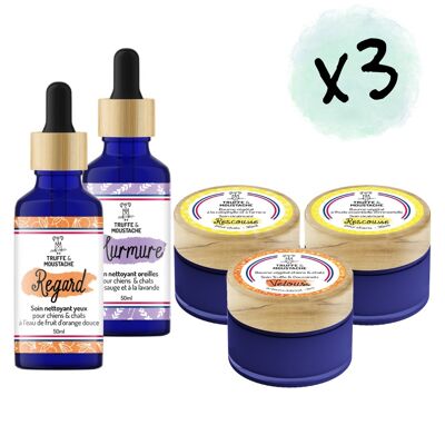Truffle & Mustache Starter Pack, “Cosmetic Care” for dogs & cats