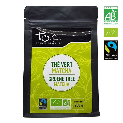 TOUCH ORGANIC - THÉ VERT MATCHA BIO - 250g