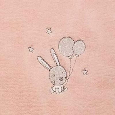 Serviette de toilette en coton peigné BABY SOFT LAPIN