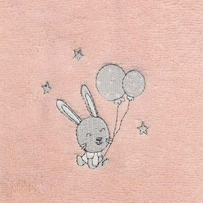 Drap de douche en coton peigné BABY SOFT LAPIN