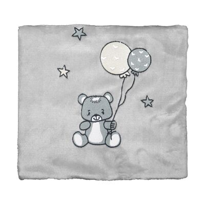 Plaid polaire micro sensoft BABY KOMO BEAR