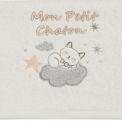 Serviette de toilette PETIT CHATON