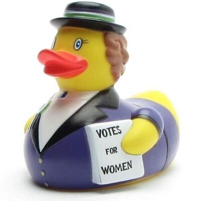 Rubber duck Suffragette rubber duck