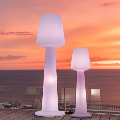 Lampadaire lumineux filaire LED blanc AUSTRAL H170cm culot E27