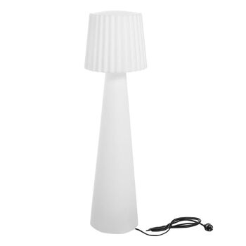 Lampadaire lumineux filaire LED blanc LADY H150cm culot E27 2