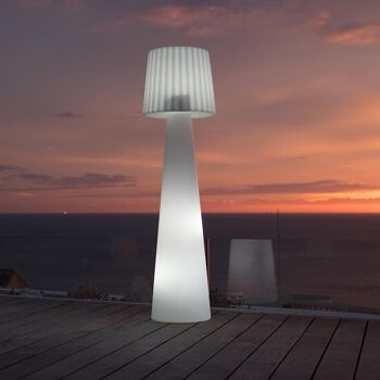 Lampadaire lumineux filaire LED blanc LADY H150cm culot E27 4