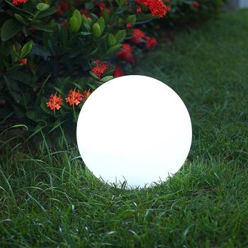 Boule lumineuse filaire blanc BOBBY ∅40cm culot E27 4