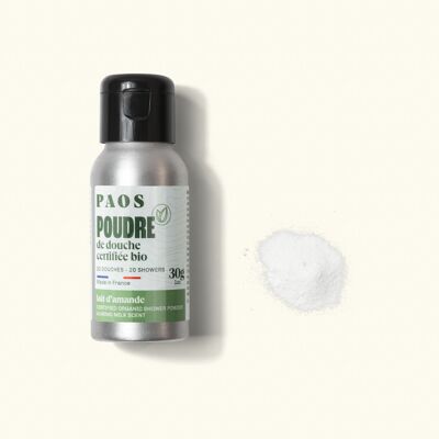 Gel doccia in polvere bio - latte di mandorla