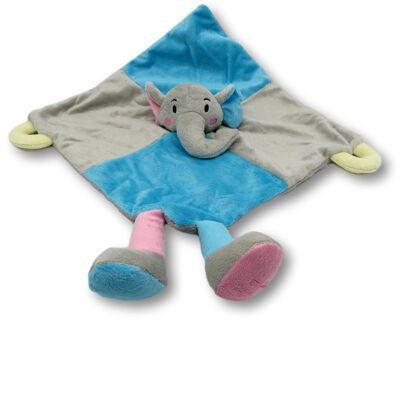 Minifeet doudou éléphant coloré