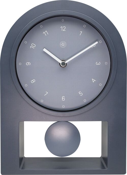 Table clock - 30 x 20 cm - Plastic - 'Swing Table'