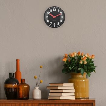 Horloge de table/murale 20cm - Lentille en verre bombée - Silencieuse - Verre - "Duomo Mini" 7