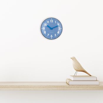 Horloge de table/murale 20cm - Lentille en verre bombée - Silencieuse - Verre - "Duomo Mini" 36